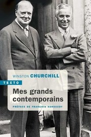 Cover of Great contemporaries by Winston S. Churchill