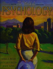 Cover of The world of psychology by Samuel E. Wood