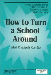 Front cover of How to turn a school around by Anna L. Valdez Perez