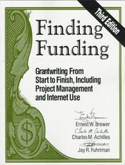 Cover of Finding Funding by Ernest W. Brewer