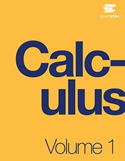 Cover of Calculus Volume 1 by Gilbert Strang