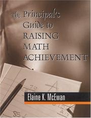 Front cover of The principal's guide to raising math achievement by Elaine K. McEwan