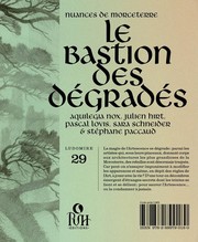 Front cover of Le bastion des dégradés by SARA SCHNEIDER