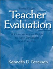 Cover of Teacher evaluation by Kenneth D. Peterson