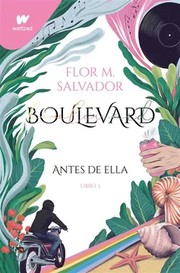 Front cover of Antes de ella by Flor M. Salvador