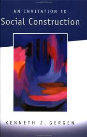 Cover of An invitation to social construction by Gergen, Kenneth J.