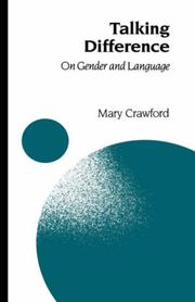 Cover of Talking difference by Mary Crawford