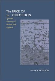 Front cover of The price of redemption by Peterson, Mark A.