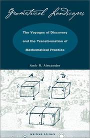 Cover of Geometrical Landscapes by Amir Alexander