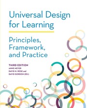 Cover of Universal Design for Learning by Anne Meyer
