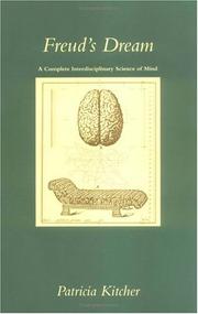 Cover of Freud's Dream by Patricia Kitcher