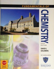 Cover of Fundamentals of chemistry by David E. Goldberg