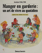 Front cover of Manger en garderie by Jocelyne Petit