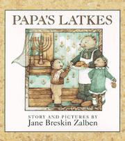 Front cover of Papa's latkes by Jane Breskin Zalben