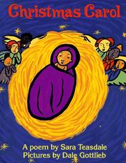 Cover of Christmas Carol by Sara Teasdale