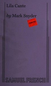 Cover of Lila Cante by Mark Snyder