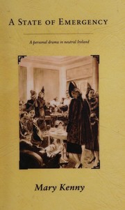 Front cover of A state of emergency by Mary Kenny