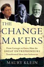 Cover of The Change Makers by Maury Klein