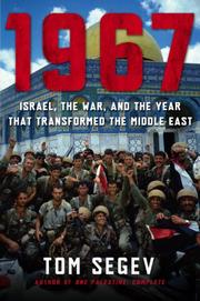 Cover of 1967 by Tom Segev