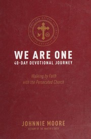 Cover of We Are One by Johnnie Moore