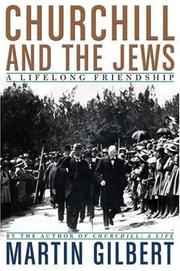 Front cover of Churchill and the Jews by Martin Gilbert