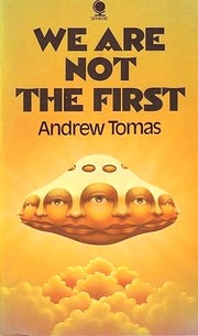 Front cover of We are not the first by Andrew Tomas
