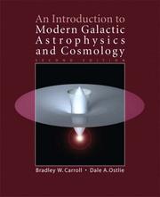 Front cover of An introduction to modern galactic astrophysics and cosmology by Bradley W. Carroll