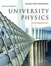Front cover of Sears and Zemansky's university physics by Hugh D. Young