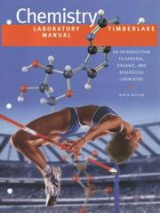 Front cover of Lab Manual for Chemistry by Karen C. Timberlake