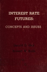 Front cover of Interest rate futures by Gerald D. Gay