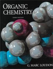 Cover of Organic Chemistry by G. Marc Loudon