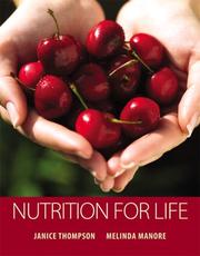 Front cover of Nutrition for Life by Janice Thompson