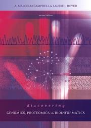 Cover of Discovering genomics, proteomics, and bioinformatics by A. Malcolm Campbell