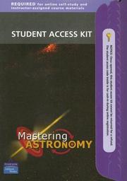 Cover of Mastering Astronomy Student Access Kit by Addison-Wesley