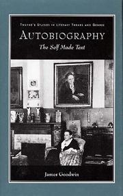 Cover of Autobiography by James Goodwin