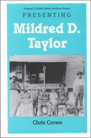 Cover of Presenting Mildred D. Taylor by Chris Crowe