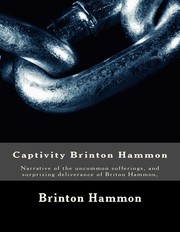 Front cover of A narrative of the sufferings and deliverance of Briton Hammon by Briton Hammon