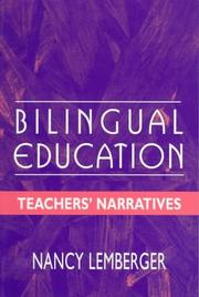 Cover of Bilingual education by Nancy Lemberger