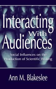Cover of Interacting With Audiences by Ann M. Blakeslee