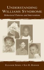 Cover of Understanding Williams symdrome by Eleanor Semel