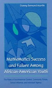 Cover of Mathematics success and failure among African-American youth by Danny Bernard Martin