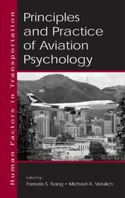 Front cover of Principles and practice of aviation psychology by Pamela S. Tsang