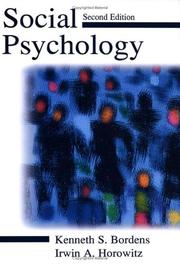 Cover of Social Psychology by Kenneth S. Bordens