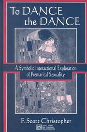 Cover of To dance the dance by F. Scott Christopher