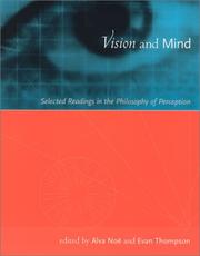 Cover of Vision and mind by Alva Noë