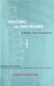 Front cover of Pricing the Priceless by Joseph P. Newhouse