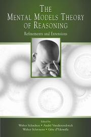 Front cover of Mental Models Theory of Reasoning by Karl C. Klauer