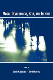 Cover of Moral Development, Self, and Identity by Augusto Blasi