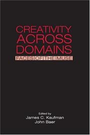 Cover of Creativity across domains by James C. Kaufman