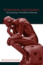 Front cover of Cognition and Chance by Raymond S. Nickerson